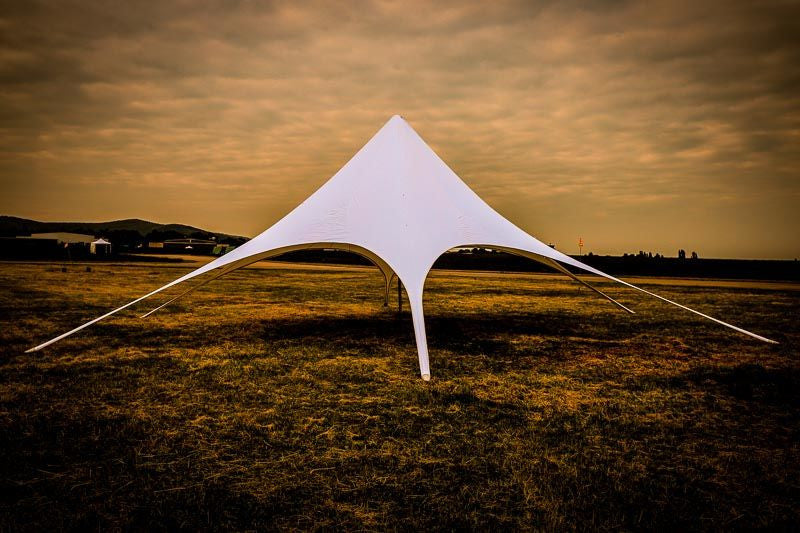 starshade zelt Canvascamp Star shade 1300 – Nomadic