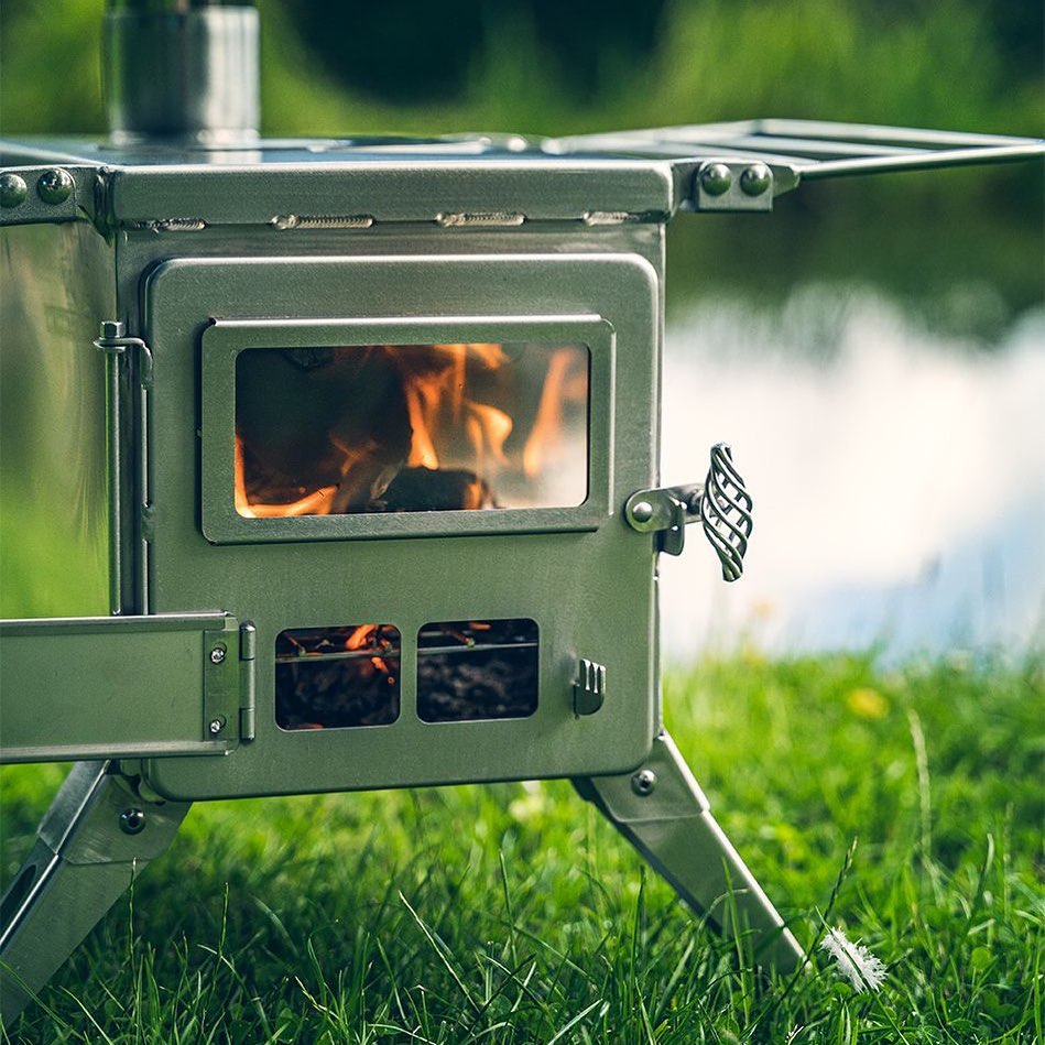 Winnerwell Nomad View Large Portable Woodburner