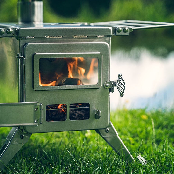 Winnerwell Nomad View Large Portable Woodburner