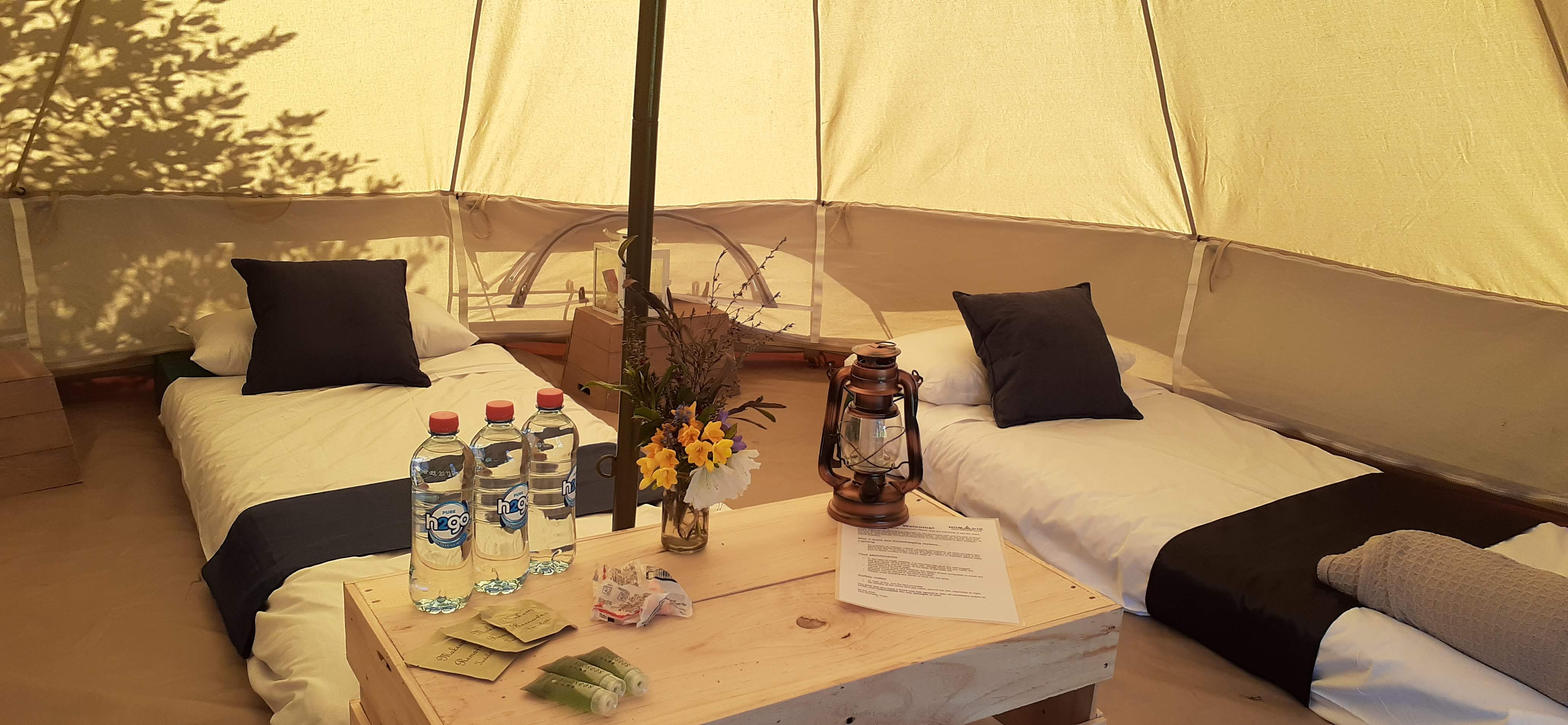 CanvasCamp Pro 450 Ex-hire bell tent – Nomadic