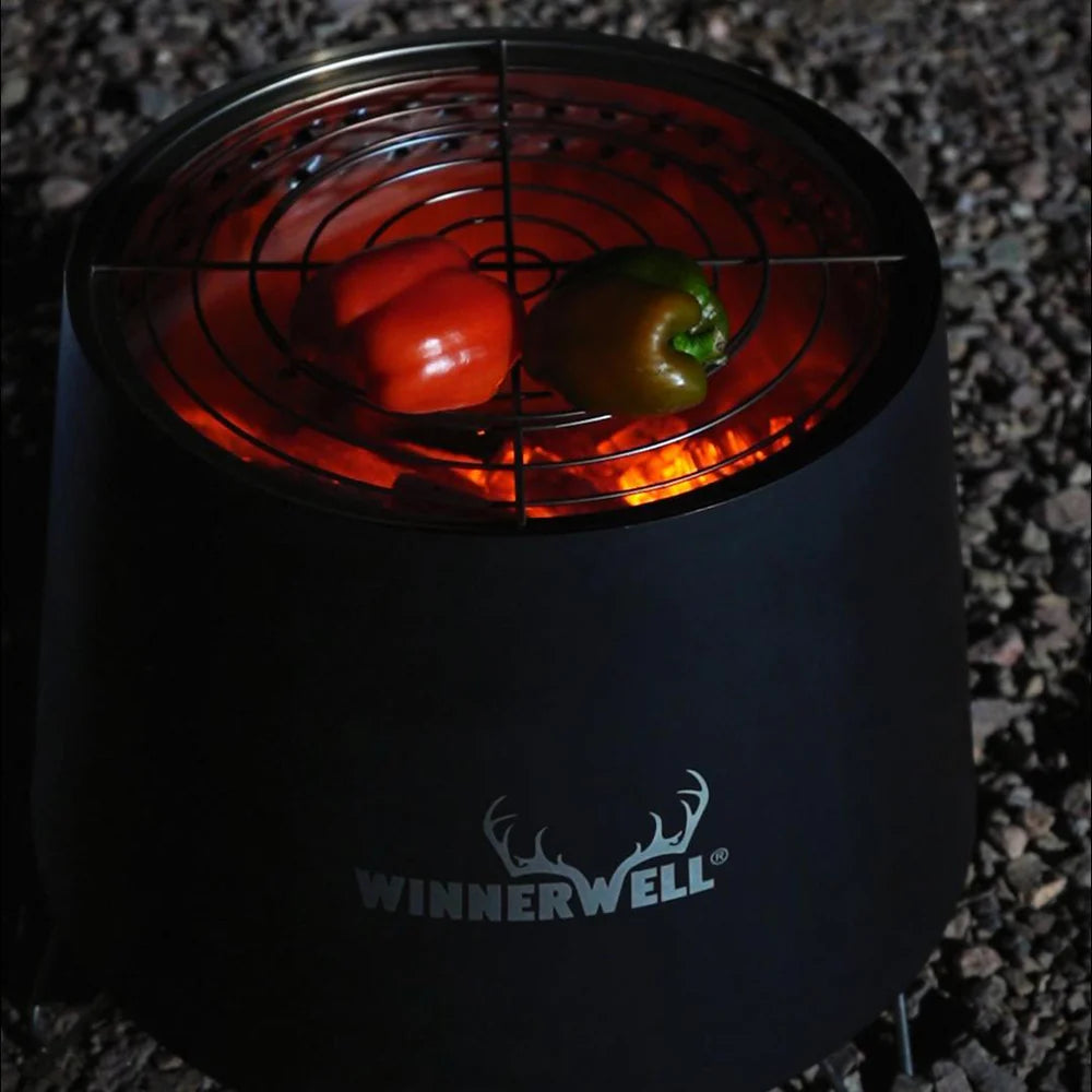 Winnerwell® Tornado Smokeless Fire Pit | Black