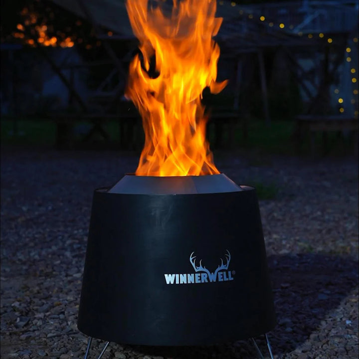 Winnerwell® Tornado Smokeless Fire Pit | Black