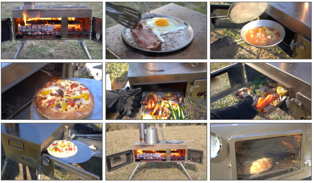 Winnerwell portable Pizza Oven / Woodburner