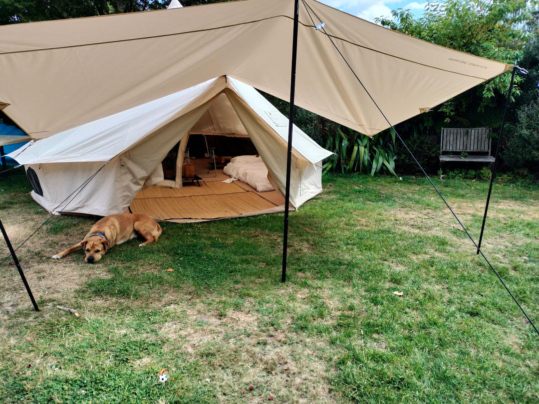 Nomadicâ„¢ Superfly Premium Canvas Camping Fly and Awning