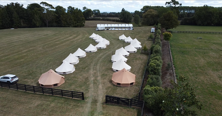 UNDERGROUND FESTIVAL: PREPITCHED CAMPING