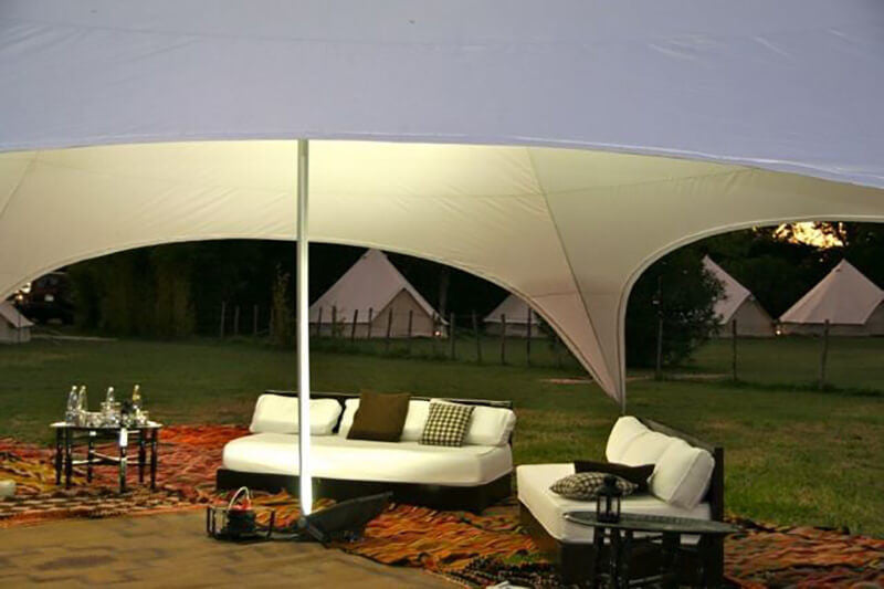 starshade 1700 pro tent Canvascamp Starshade Pro 1700 – Nomadic